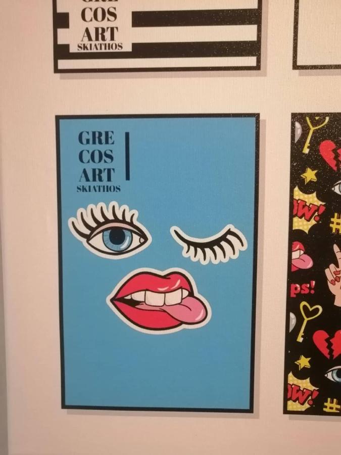Grecos Art Skiathos Eksteriør bilde